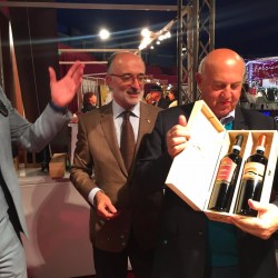 happy hour et remise de prix 3 mario moranzoni jean pierre rous avec italyfood montecarlo salon gastronomie monte carlo 2015