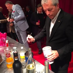 happy hour et sabayon italien cocktail prosecco preparation 2 avec italyfood montecarlo salon gastronomie monte carlo 2015