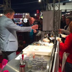 happy hour et moscati agricola marrone preparation 1 avec italyfood montecarlo salon gastronomie monte carlo 2015