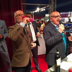 happy hour et moscati agricola marrone preparation 2 avec italyfood montecarlo salon gastronomie monte carlo 2015