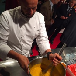 happy hour et sabayon italien au cafe massimo guzzone avec italyfood montecarlo salon gastronomie monte carlo 2015