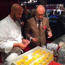 happy hour et sabayon italien au cafe preparation chef guzzone 8 avec italyfood montecarlo salon gastronomie monte carlo 2015