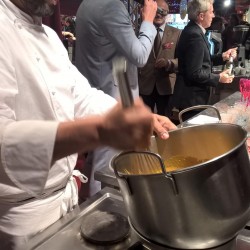 happy hour et sabayon italien panettone chef massimo guzzone monte creme cafe avec italyfood montecarlo salon gastronomie monte carlo 2015