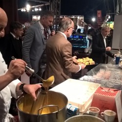 happy hour et sabayon italien panettone chef massimo guzzone siphon creme cafe avec italyfood montecarlo salon gastronomie monte carlo 2015