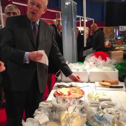 mr michel roger ministre d etat 3 italyfood montecarlo salon gastronomie monte carlo 2015