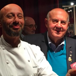 happy hour et sabayon italien chef massimo guzzone et jean pierre rous slow food avec italyfood montecarlo salon gastronomie monte carlo 2015